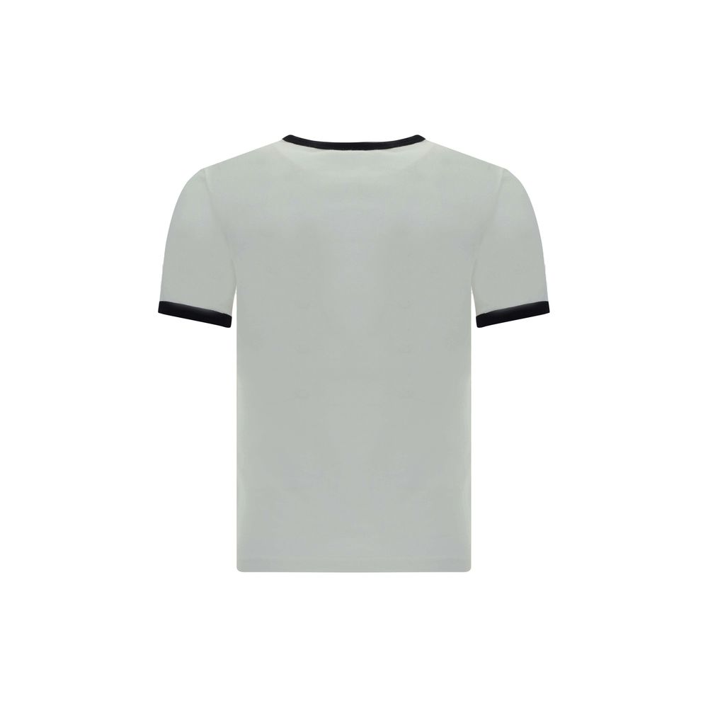 Courrèges White Cotton T-Shirt - Image 4