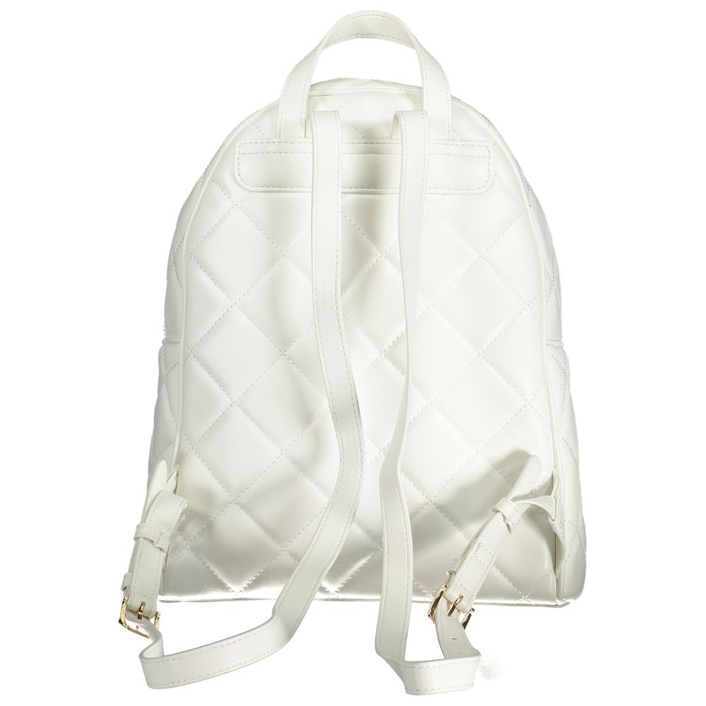 Mario Valentino Bianco Polyurethane Women Backpack - Image 2