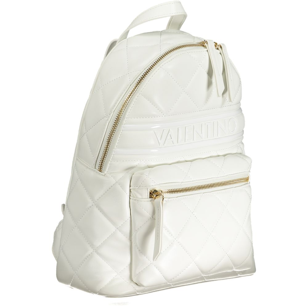 Mario Valentino Bianco Polyurethane Women Backpack - Image 3