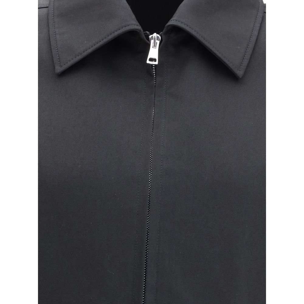 Gucci Black Cotton Shell Jacket - Image 3