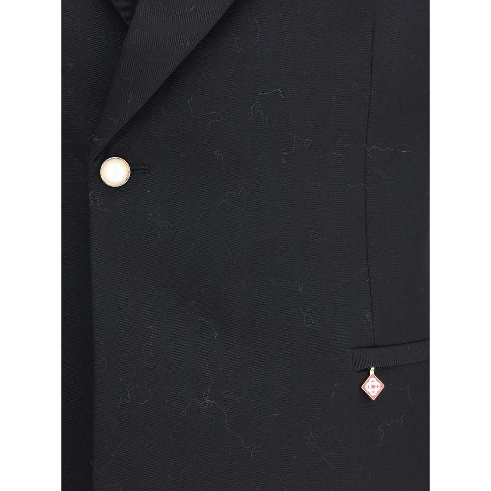 Casablanca Black Wool Blazer - Image 3