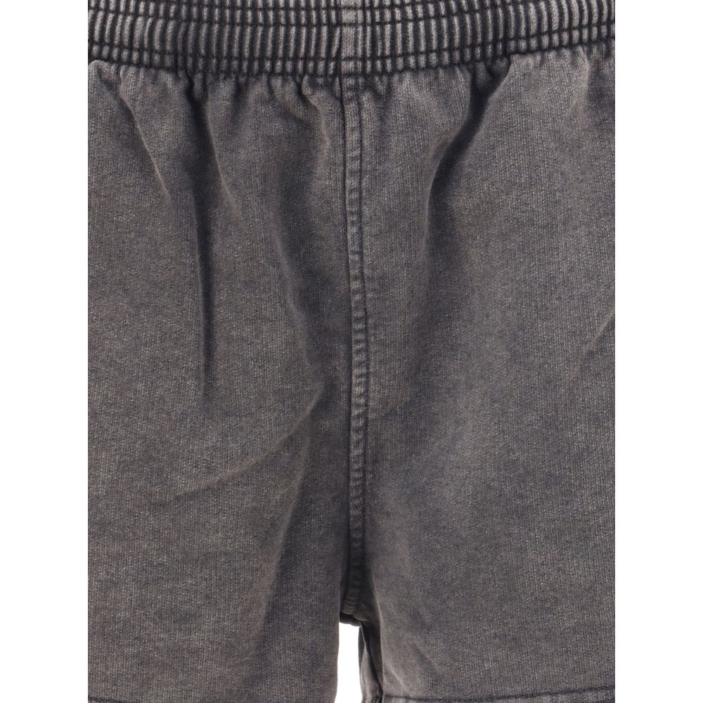 Alexander Wang Gray Cotton Bermuda Shorts - Image 3