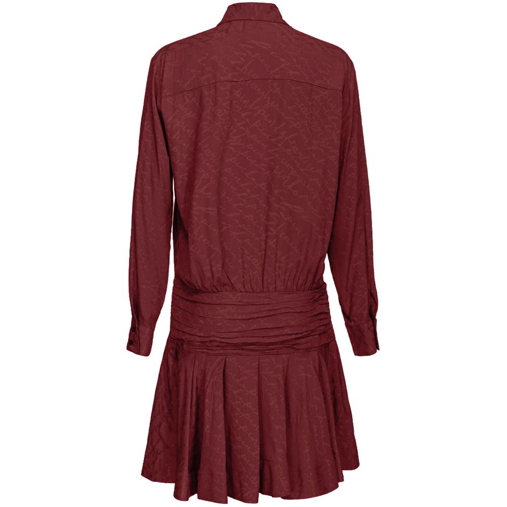 PINKO Red Silk Women Dress - Image 2