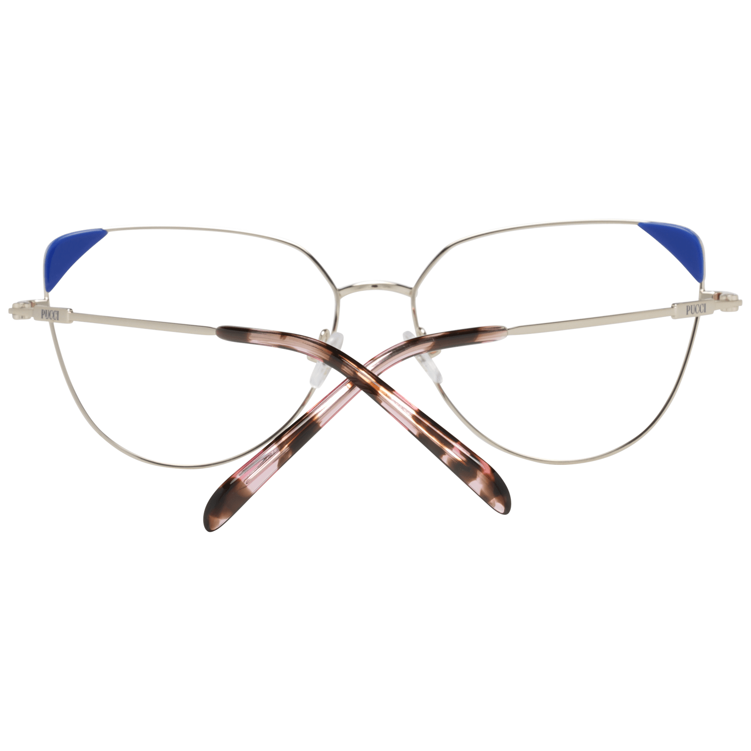 Emilio Pucci Gold Metal & Plastic Glasses (Frames) - Image 3