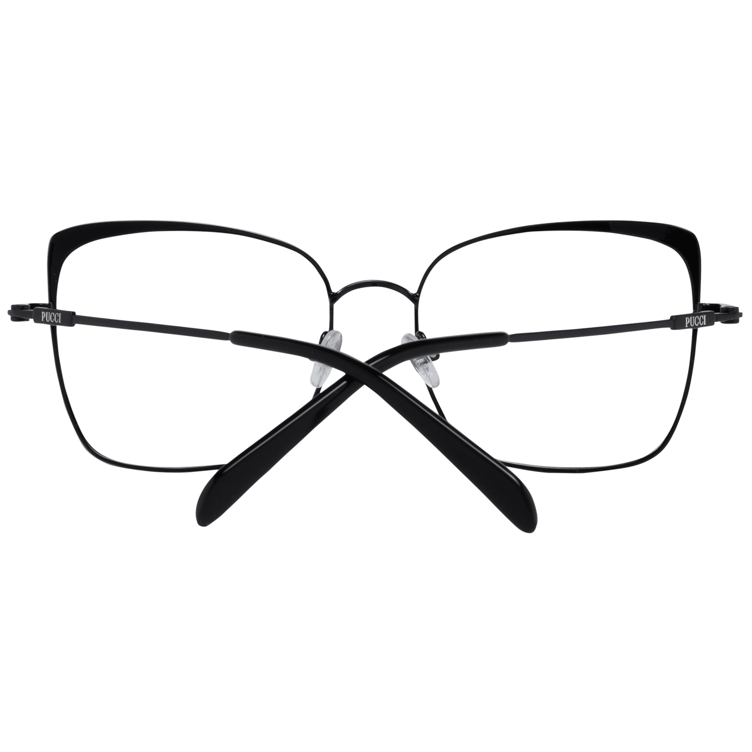 Emilio Pucci Black Metal Glasses (Frames) - Image 3