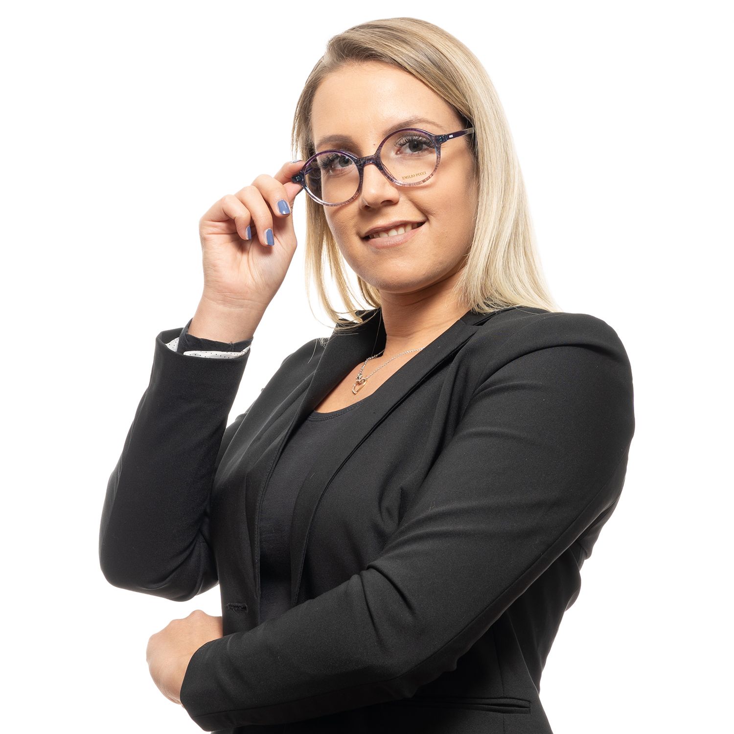 Emilio Pucci Multicolor Plastic Glasses (Frames) - Image 4