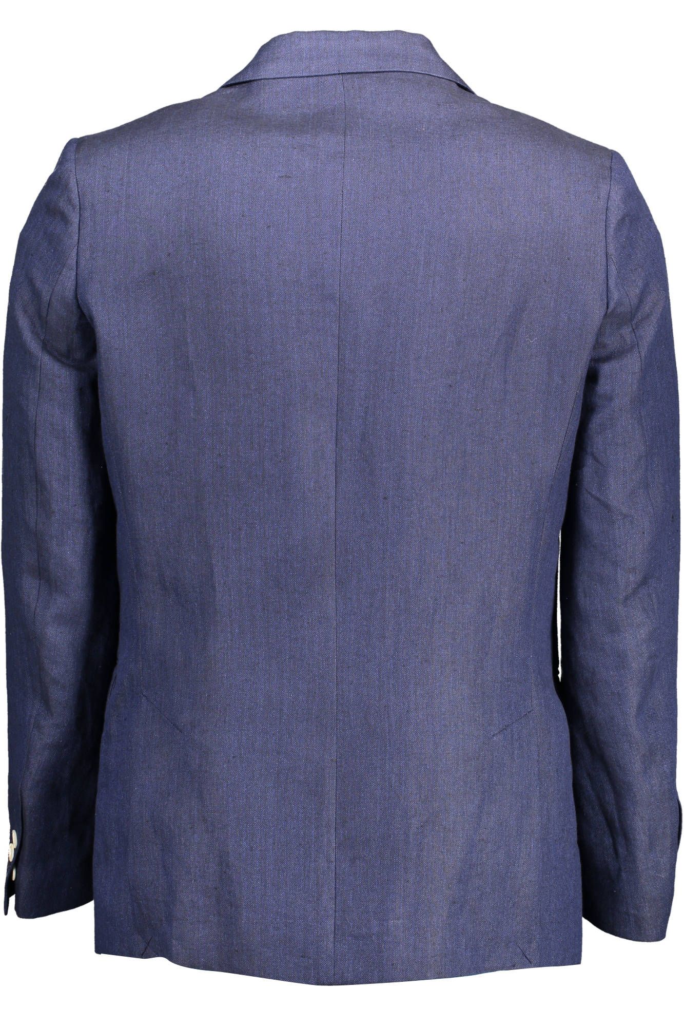 Gant Elegant Blue Linen Classic Jacket - Image 2