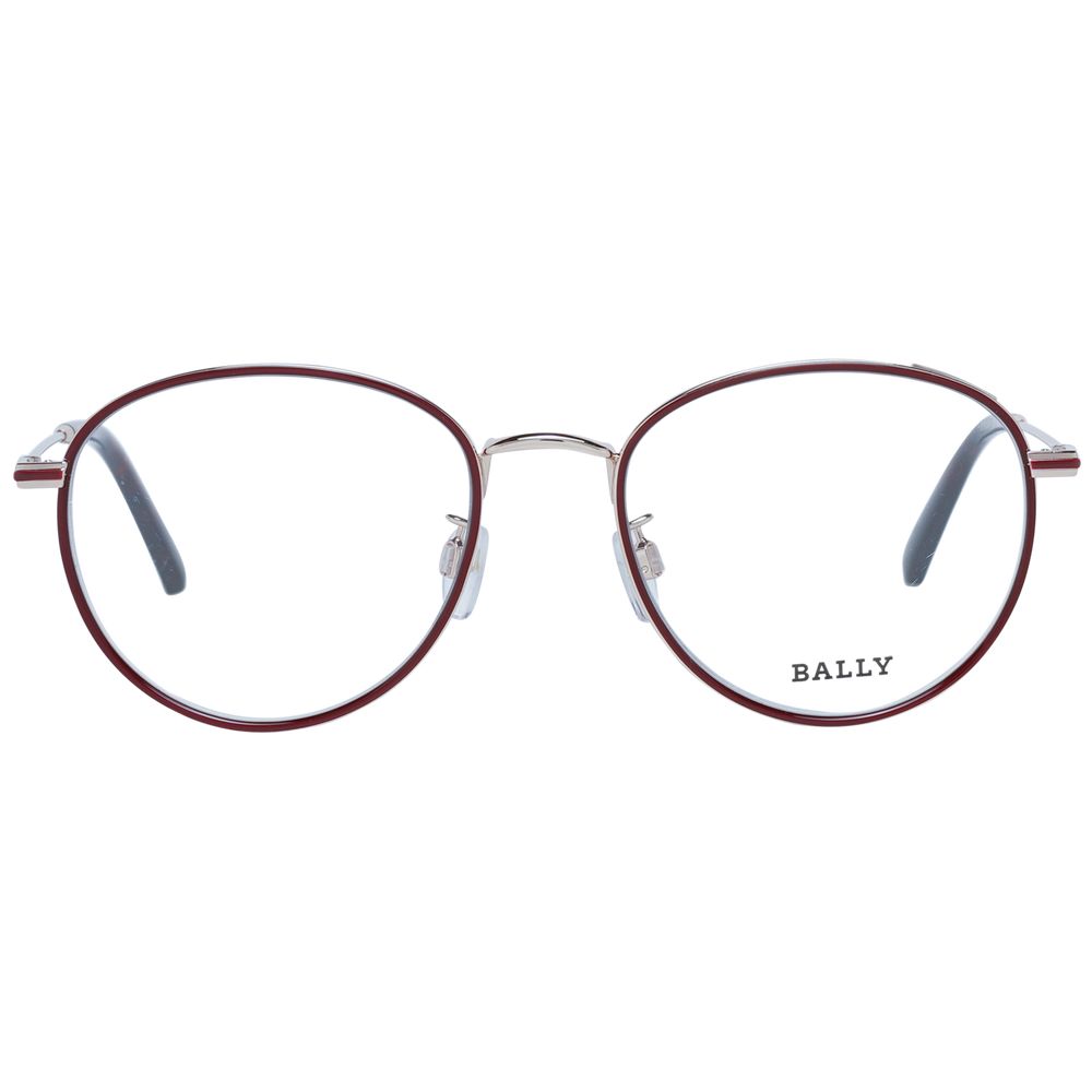 Bally Burgundy Unisex Optical Frames - Image 2
