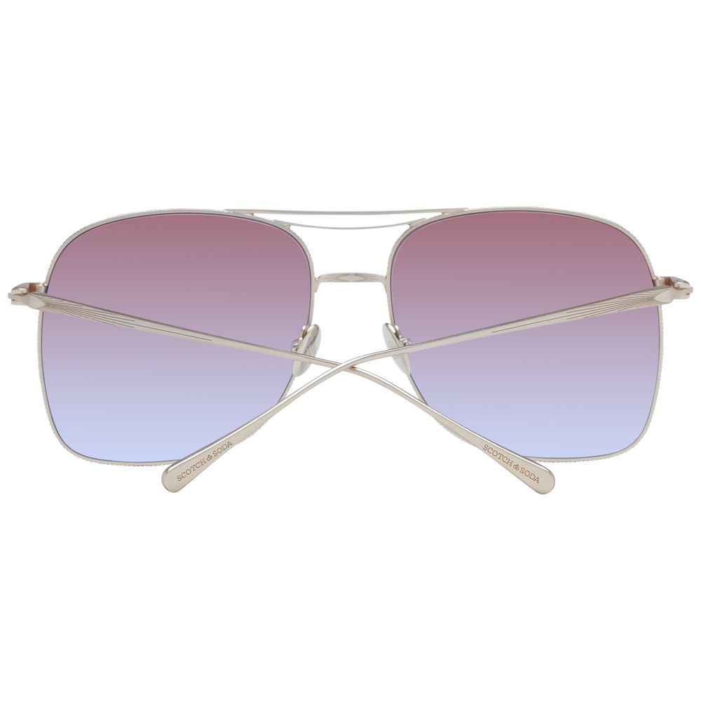 Scotch & Soda Gold Women Sunglasses - Image 3