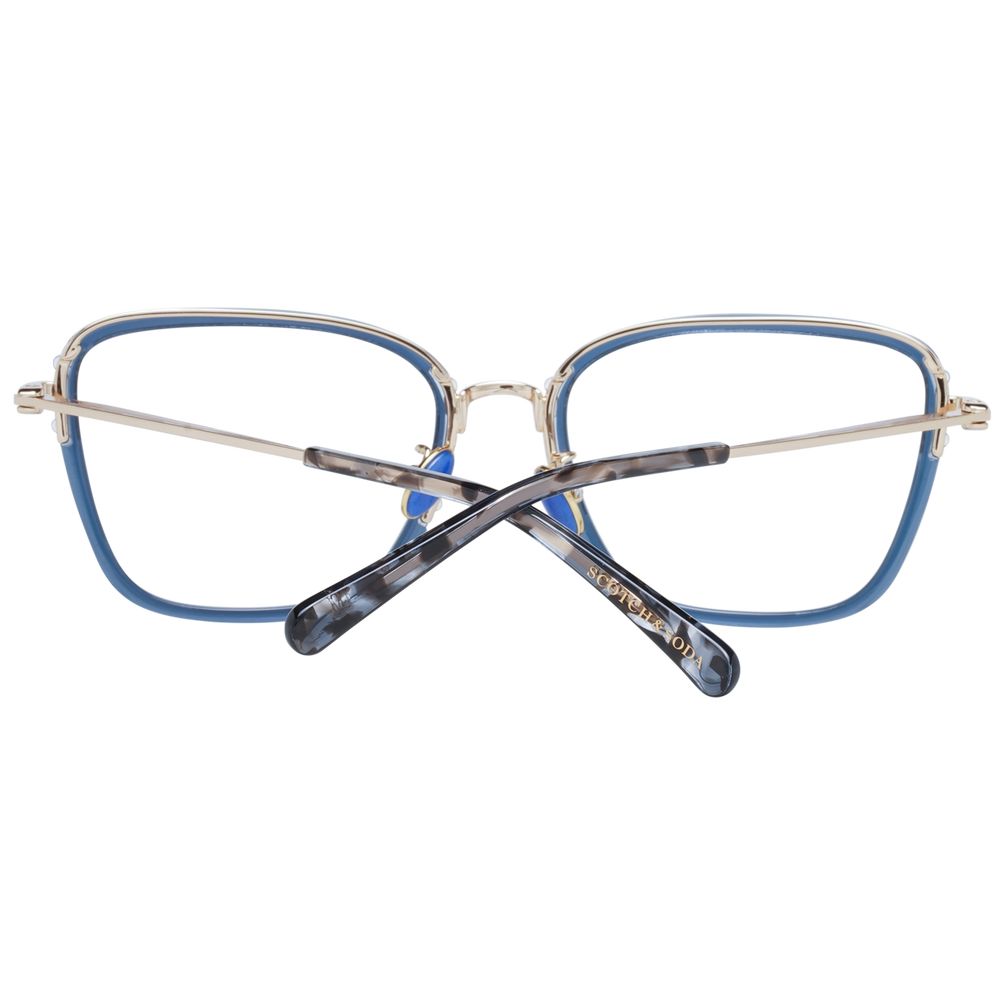 Scotch & Soda Blue Metal & Plastic Glasses (Frames) - Image 3