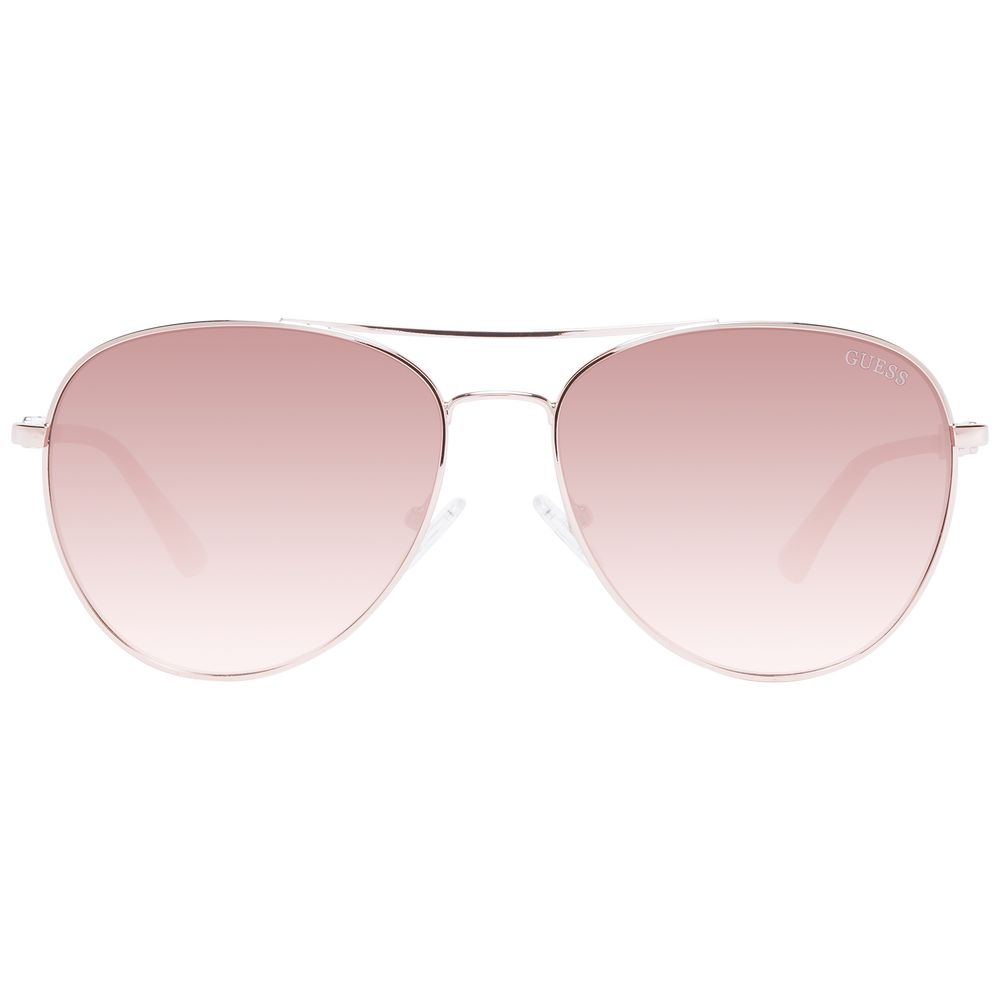 Guess Rose Gold Metal Sunglasses - Image 2