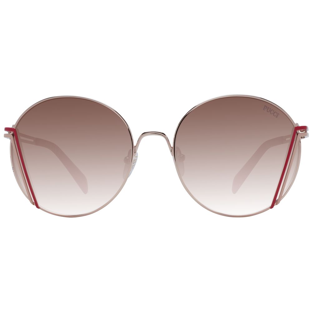 Emilio Pucci Rose Gold Women Sunglass - Image 2