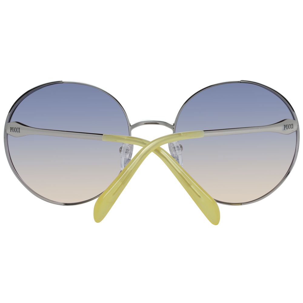 Emilio Pucci Silver Metal Sunglasses - Image 3