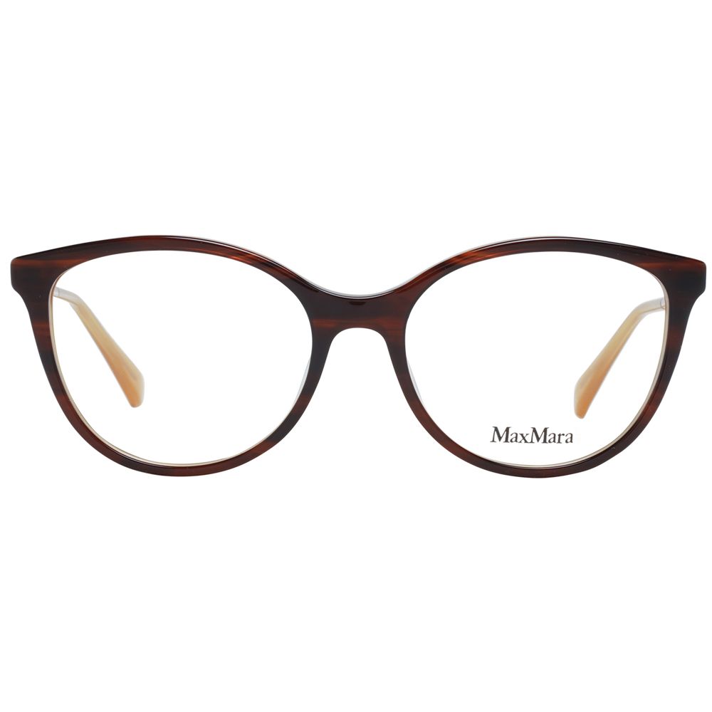 Max Mara Brown Metal & Plastic Glasses (Frames) - Image 2