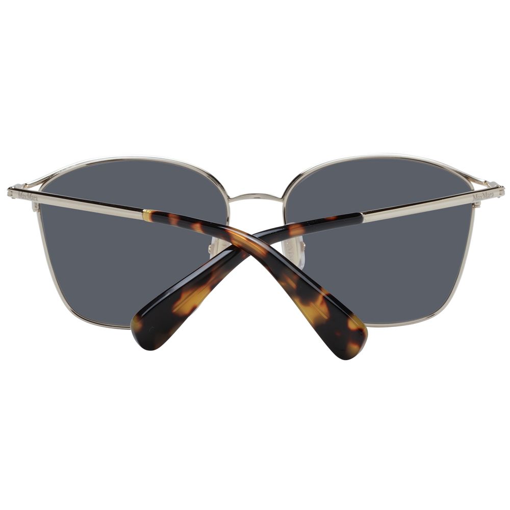 Max Mara Gold Metal Sunglasses - Image 3