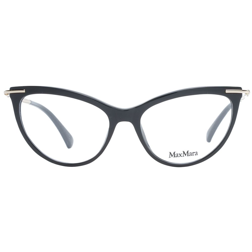 Max Mara Black Plastic Glasses (Frames) - Image 2