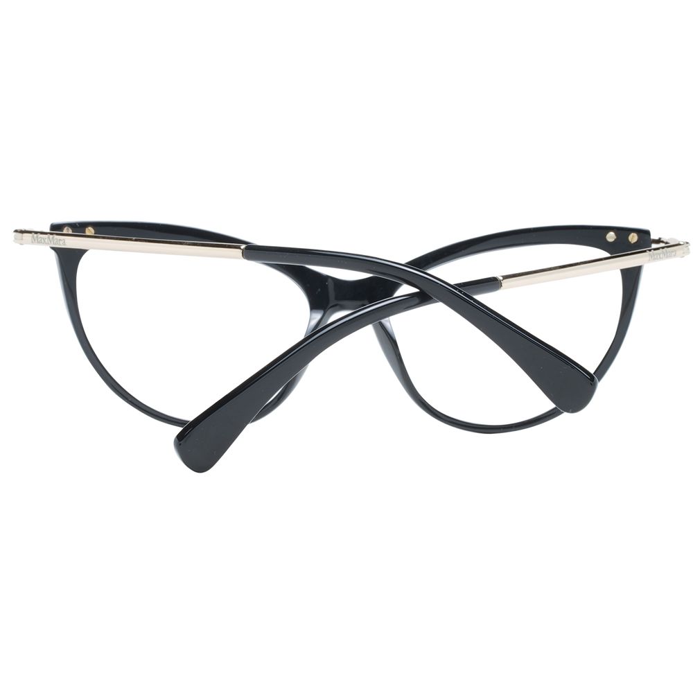 Max Mara Black Plastic Glasses (Frames) - Image 3