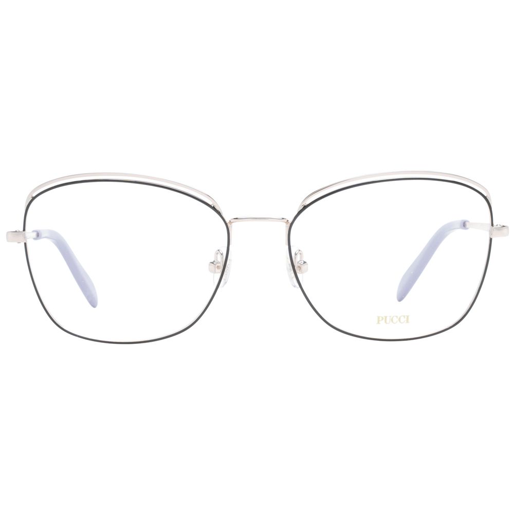 Emilio Pucci Black Metal Glasses (Frames) - Image 2