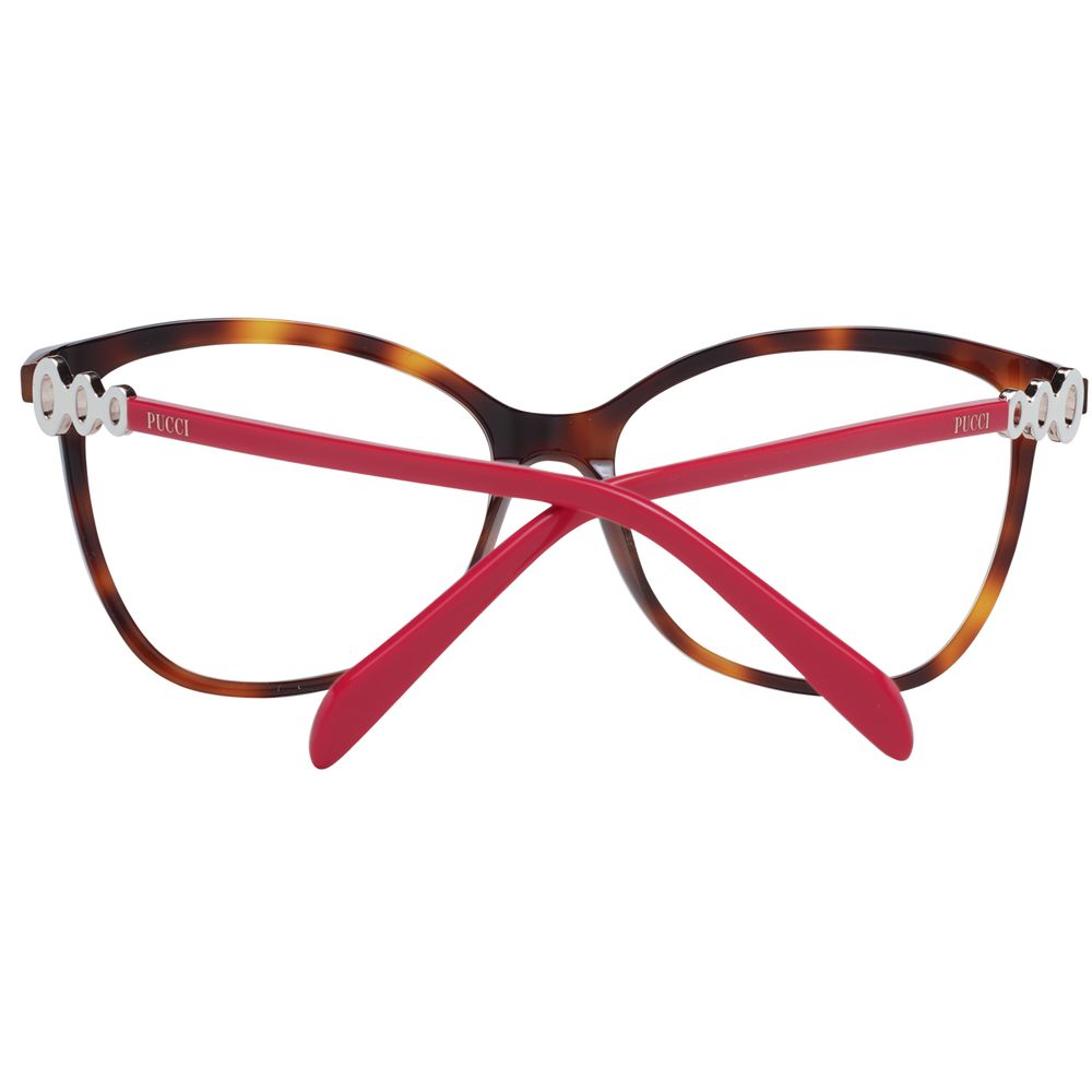Emilio Pucci Brown Plastic Glasses (Frames) - Image 3