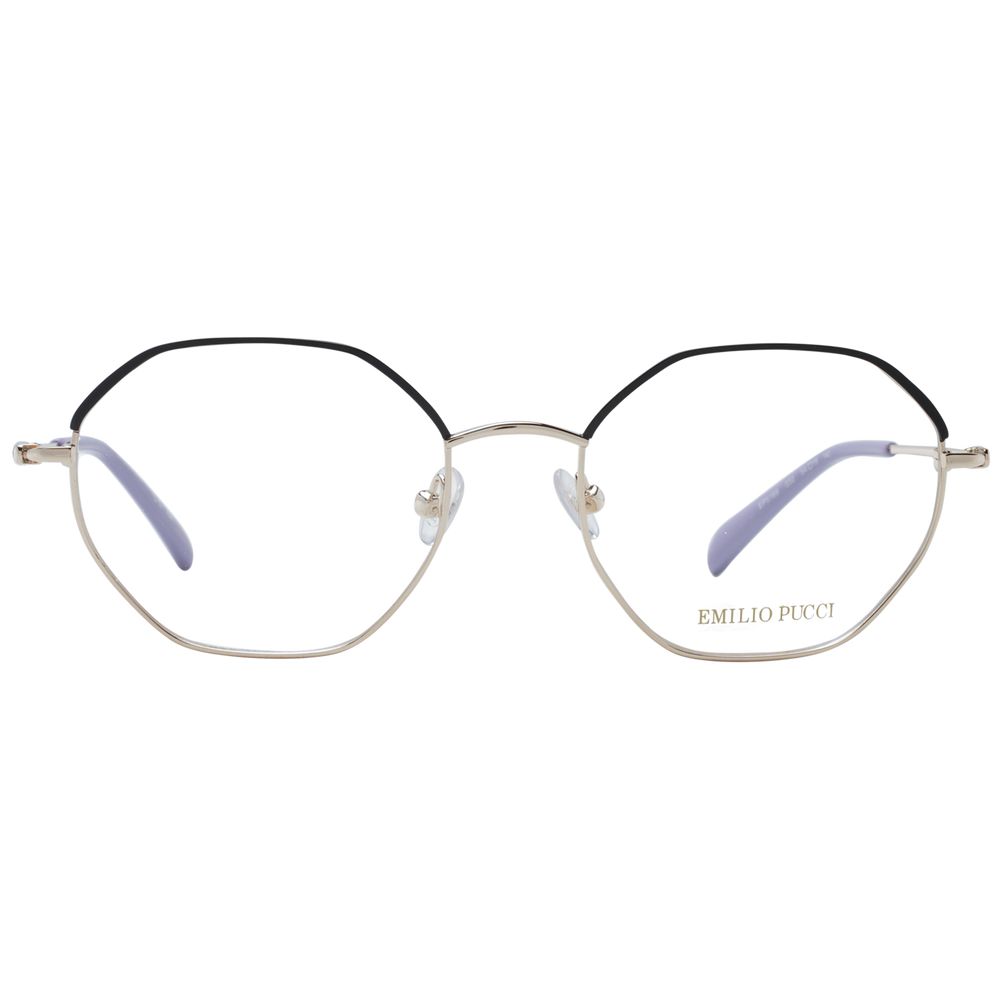 Emilio Pucci Black Metal Glasses (Frames) - Image 2