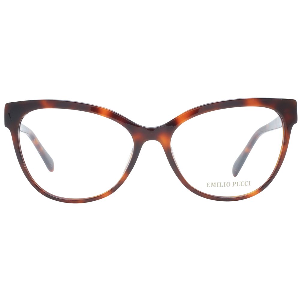 Emilio Pucci Brown Plastic Glasses (Frames) - Image 2
