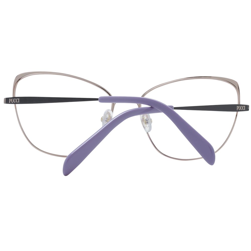 Emilio Pucci Black Metal Glasses (Frames) - Image 3
