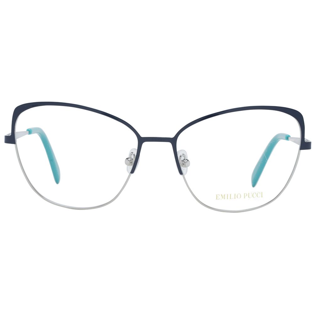 Emilio Pucci Blue Metal Glasses (Frames) - Image 2