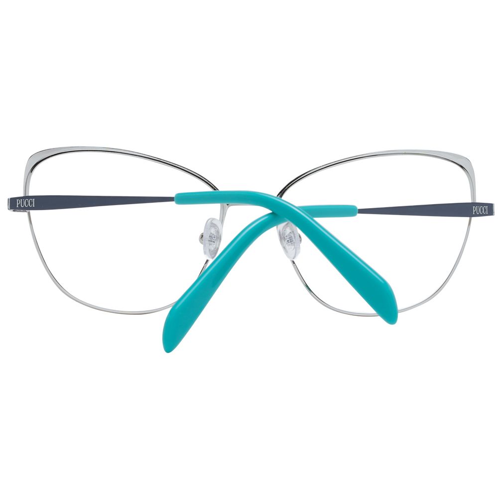 Emilio Pucci Blue Metal Glasses (Frames) - Image 3