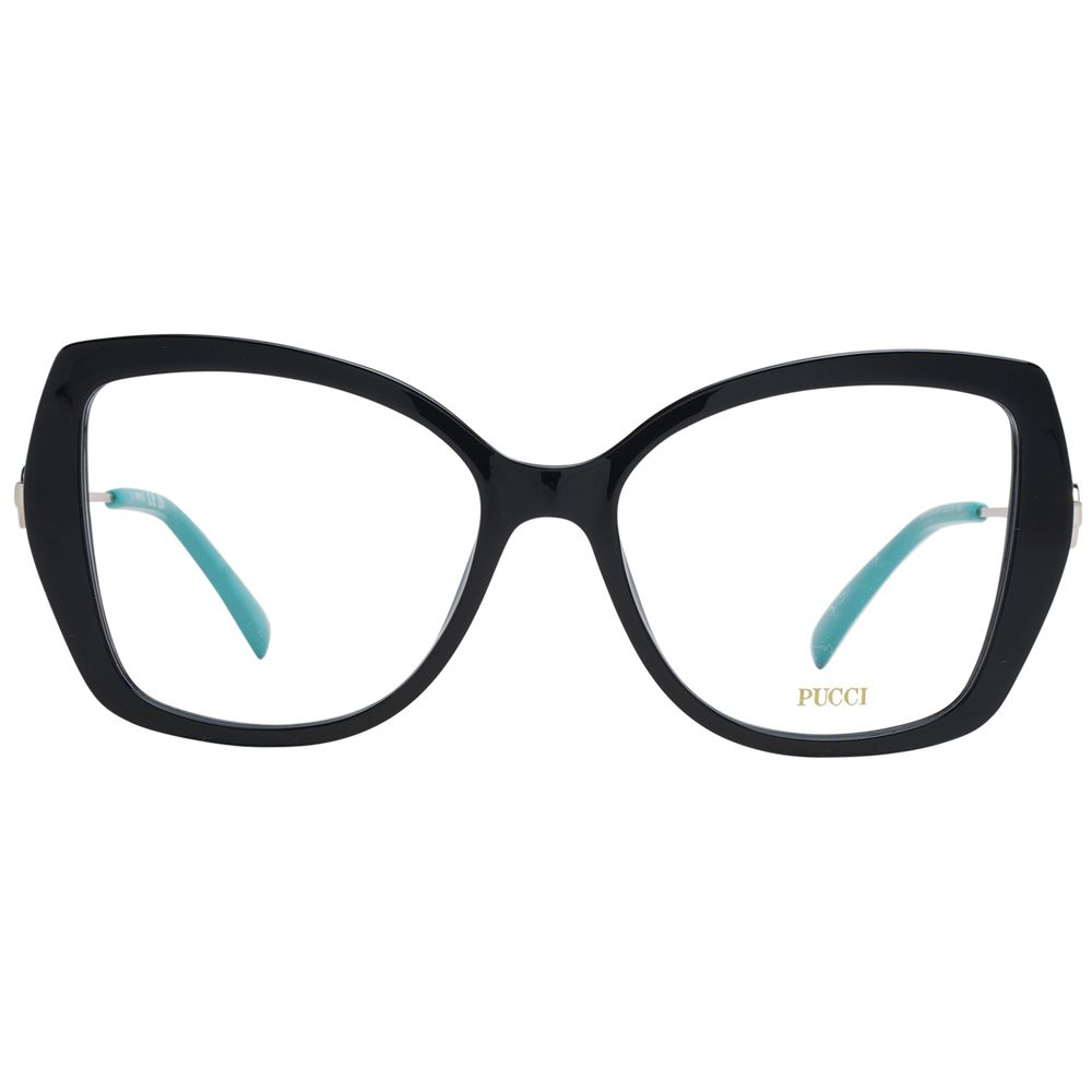 Emilio Pucci Black Plastic Glasses (Frames) - Image 2