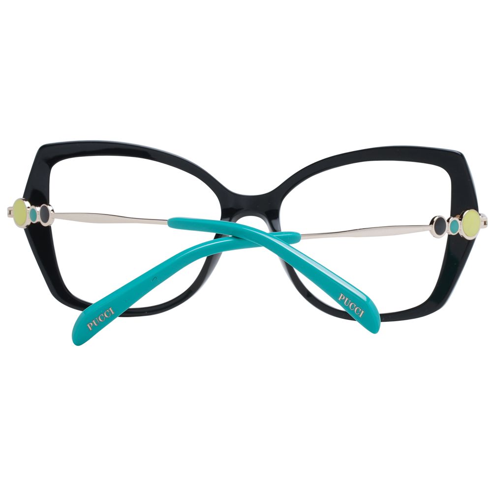 Emilio Pucci Black Plastic Glasses (Frames) - Image 3