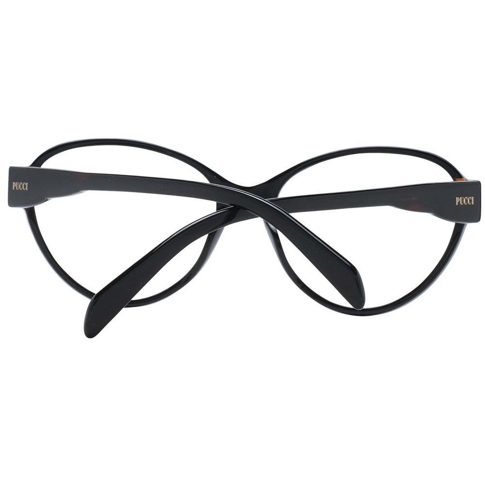 Emilio Pucci Black Plastic Glasses (Frames) - Image 3