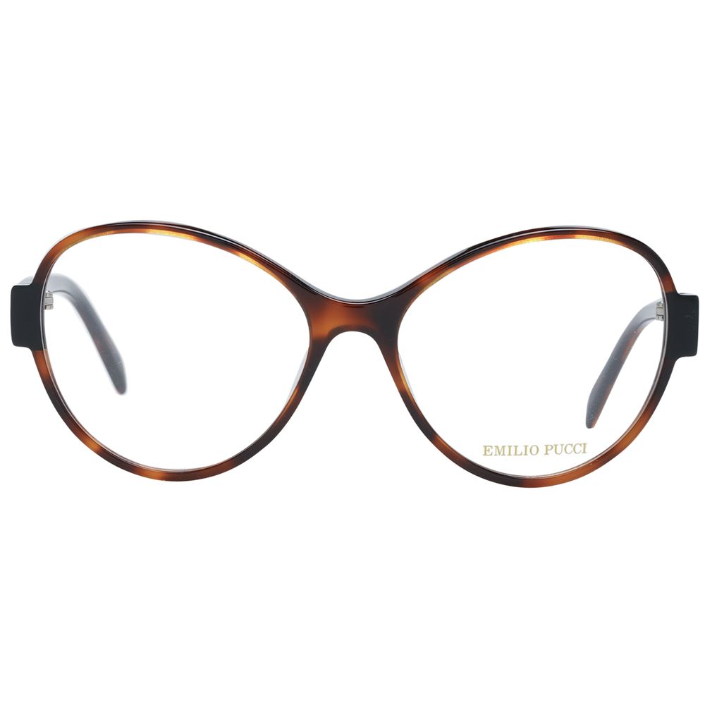 Emilio Pucci Brown Plastic Glasses (Frames) - Image 2