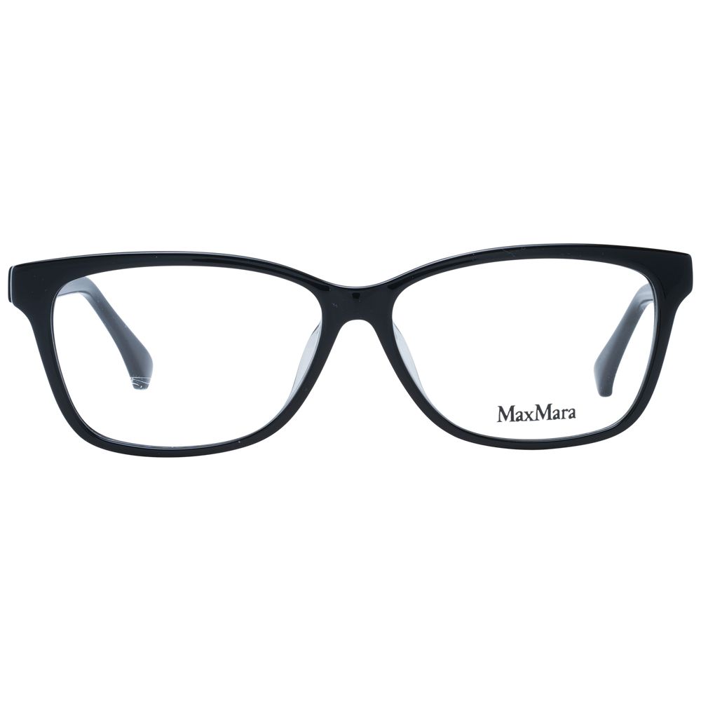 Max Mara Black Plastic Glasses (Frames) - Image 2