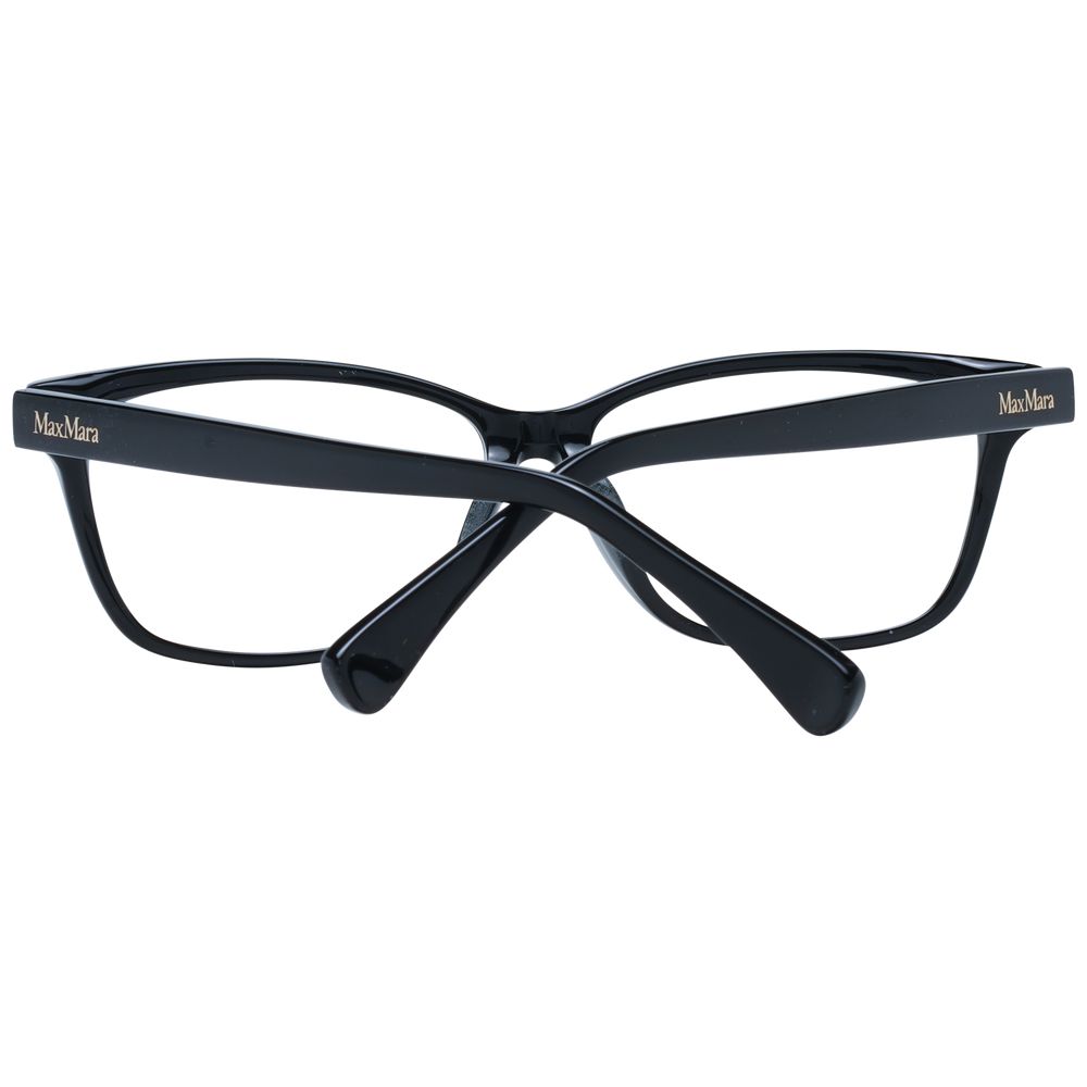 Max Mara Black Plastic Glasses (Frames) - Image 3