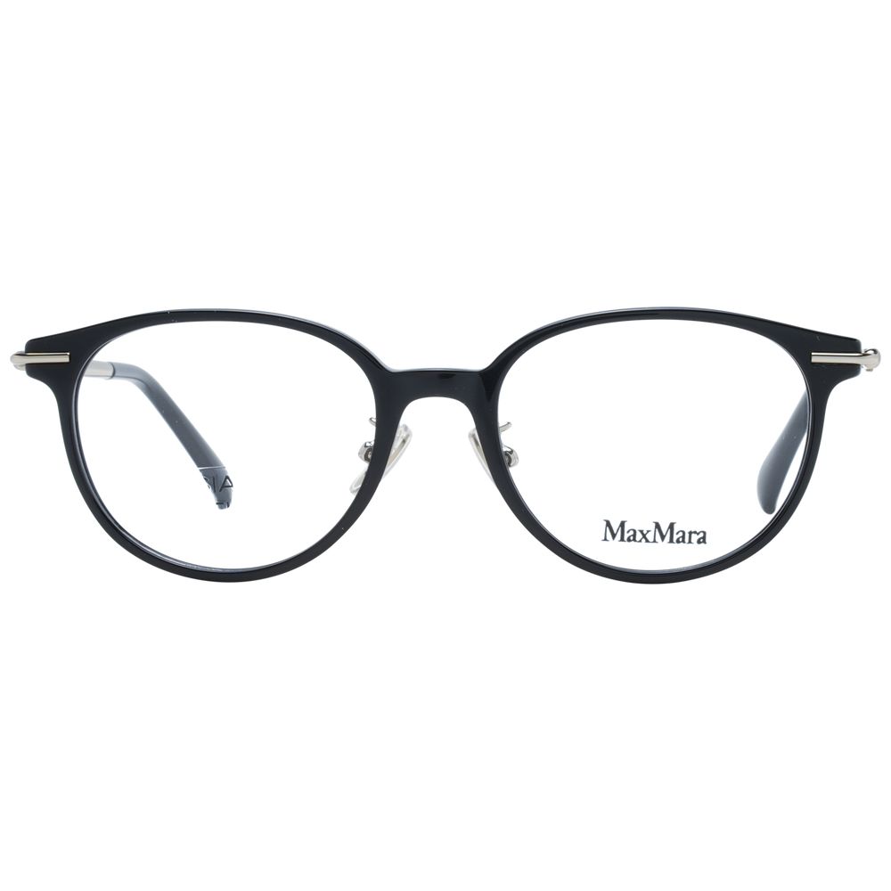 Max Mara Black Plastic Glasses (Frames) - Image 2