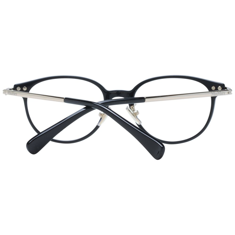 Max Mara Black Plastic Glasses (Frames) - Image 3