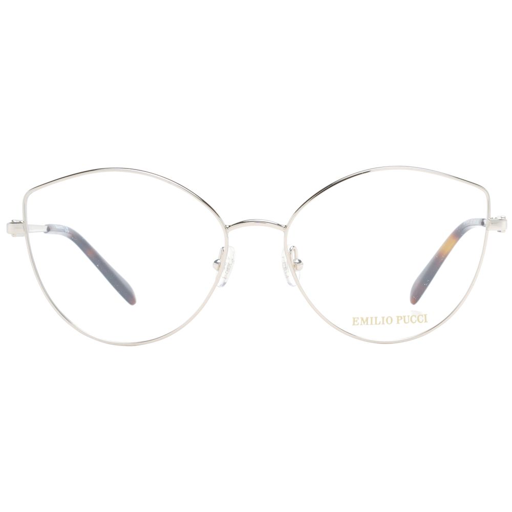 Emilio Pucci Silver Metal Glasses (Frames) - Image 2