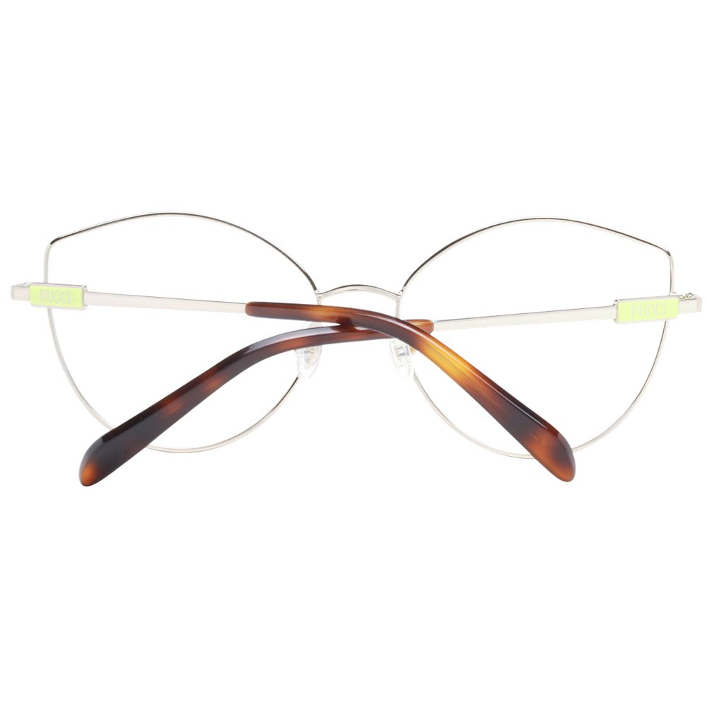 Emilio Pucci Silver Metal Glasses (Frames) - Image 3