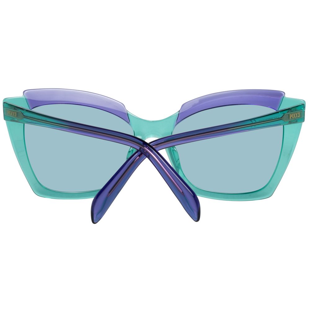 Emilio Pucci Bicolor Plastic Sunglasses - Image 3