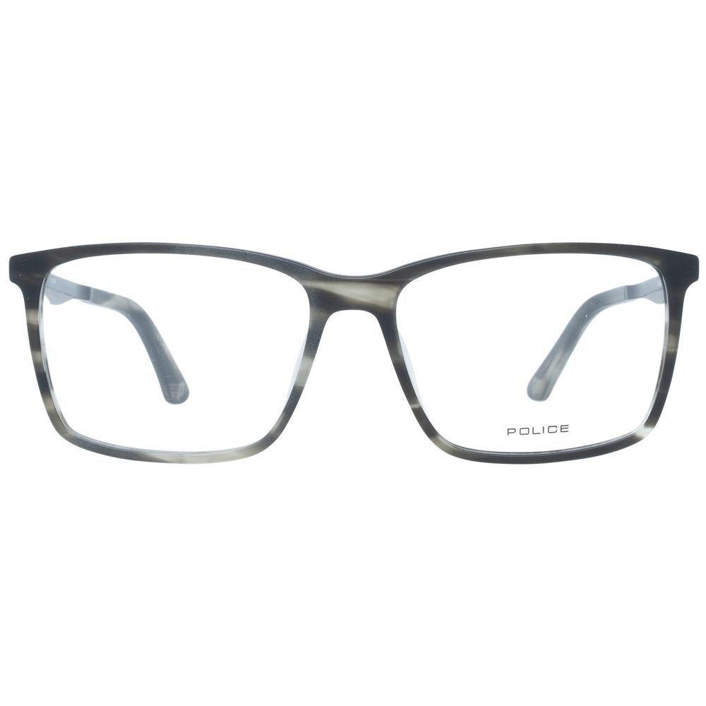 Police Gray Plastic Glasses (Frames) - Image 2