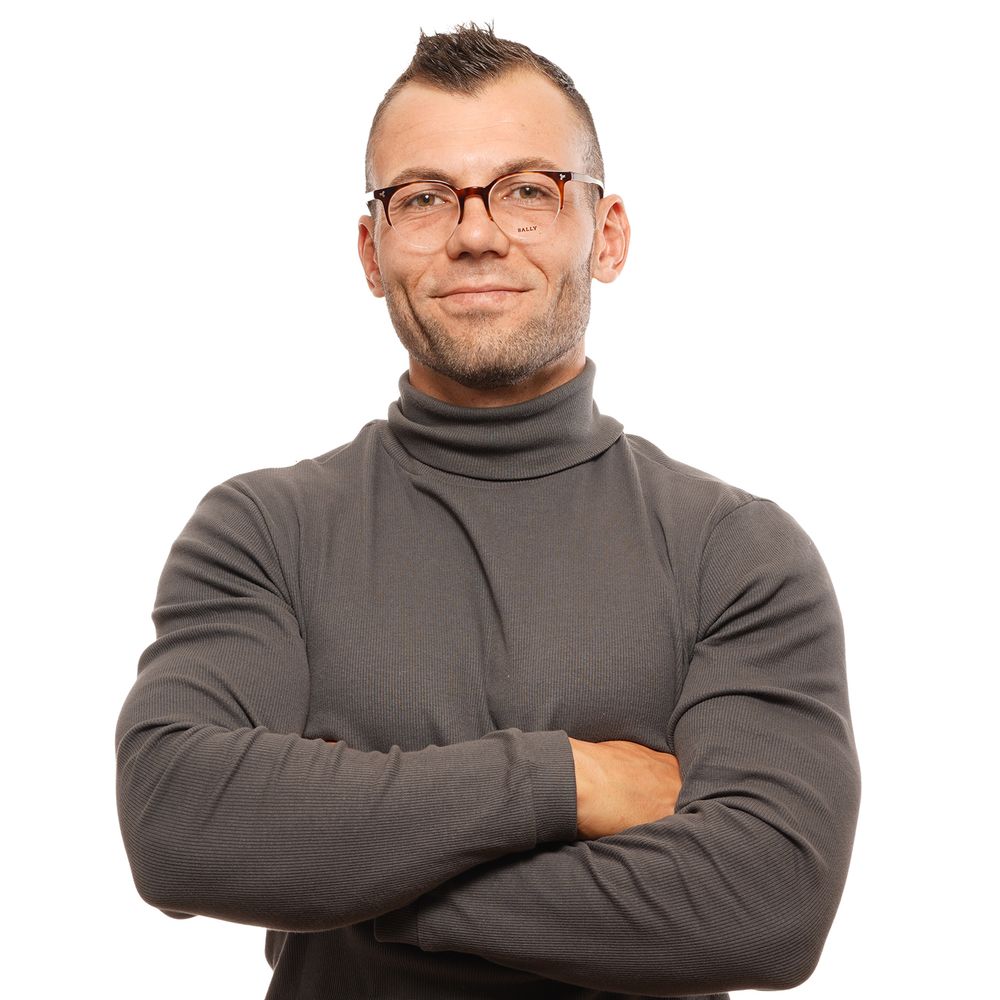 Bally Brown Unisex Optical Frames - Image 5