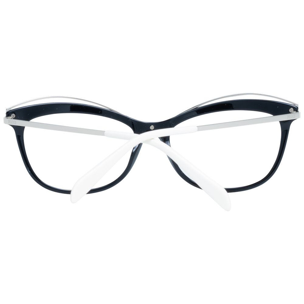 Emilio Pucci Black Metal & Plastic Glasses (Frames) - Image 3