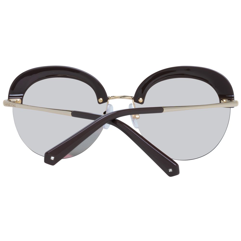 Swarovski Gold Women Sunglasses - Image 3