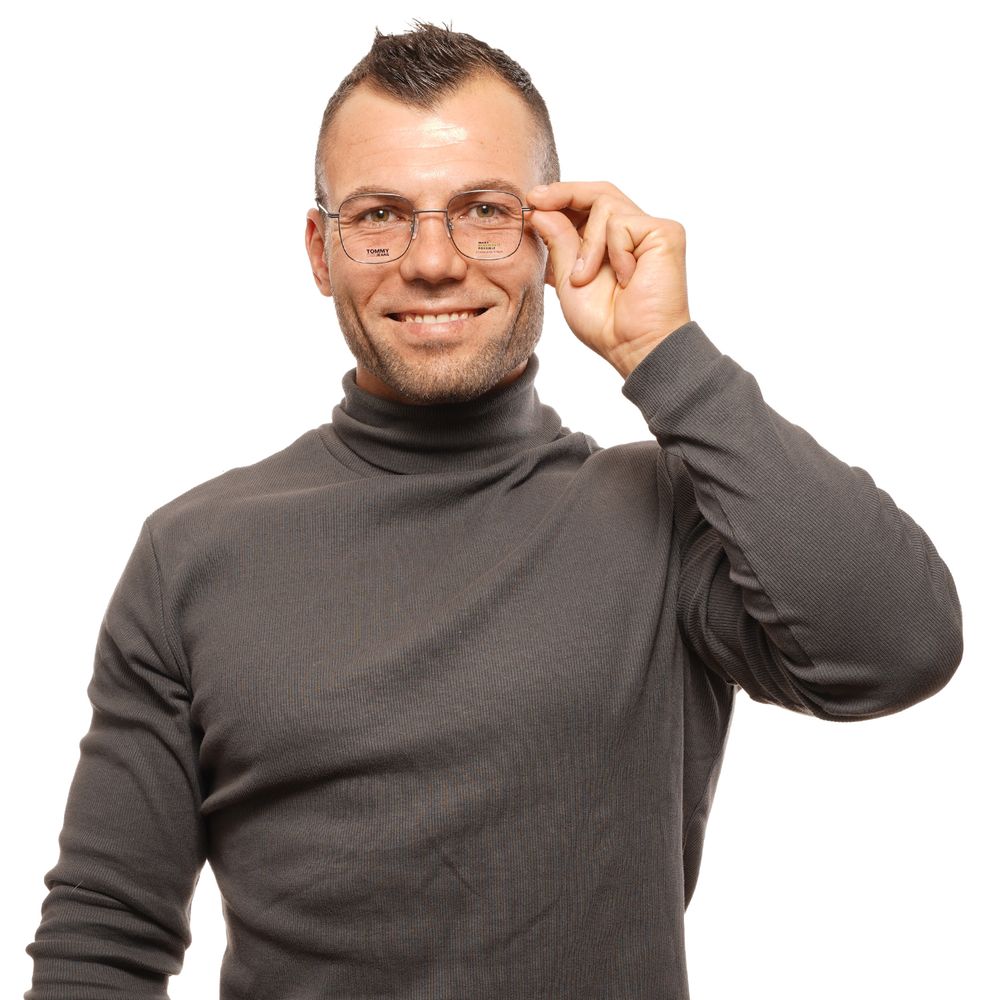 Tommy Hilfiger Gray Unisex Optical Frames - Image 5