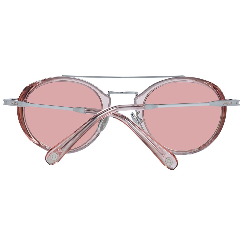 Omega Pink Metal Sunglasses - Image 3