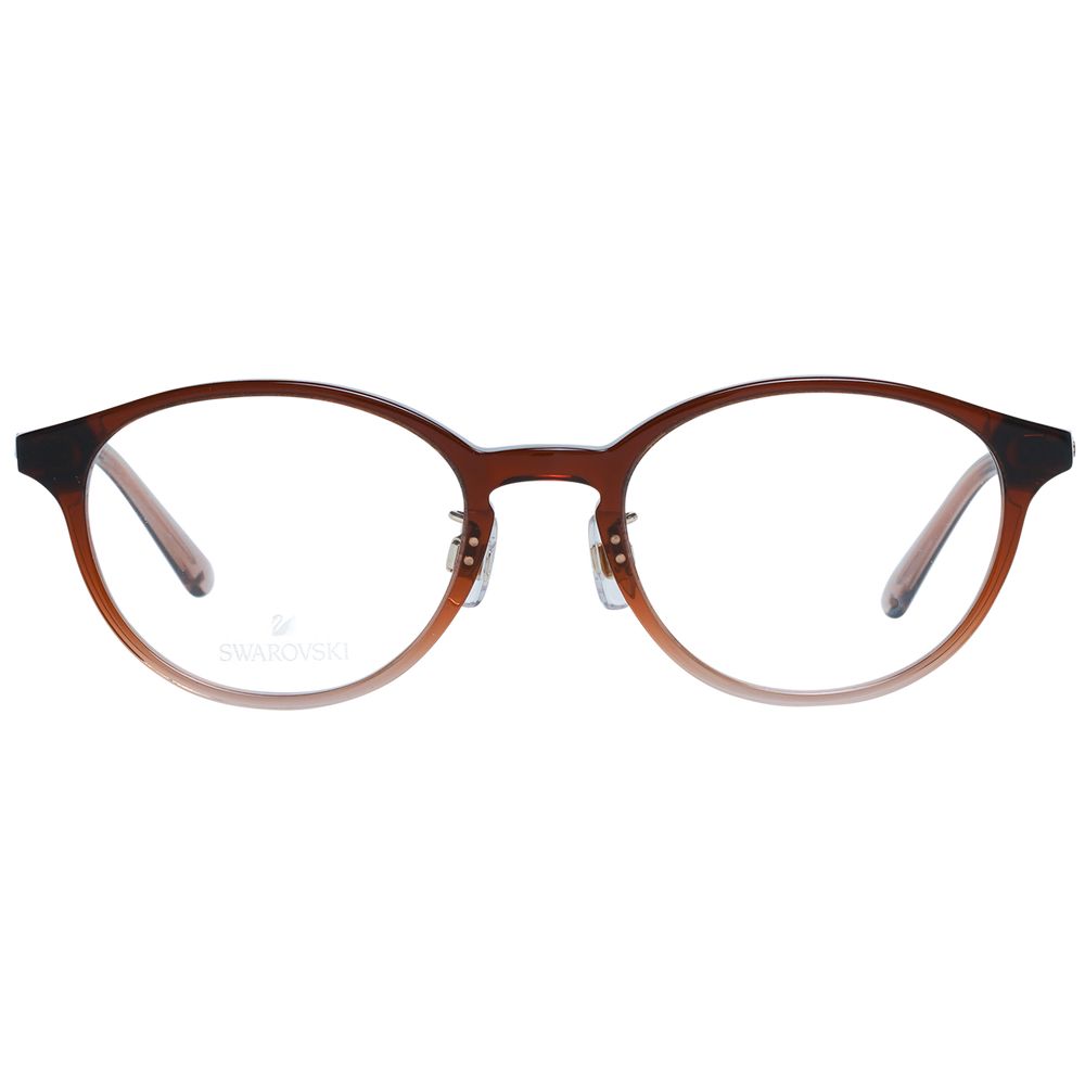Swarovski Brown Plastic Glasses (Frames) - Image 2