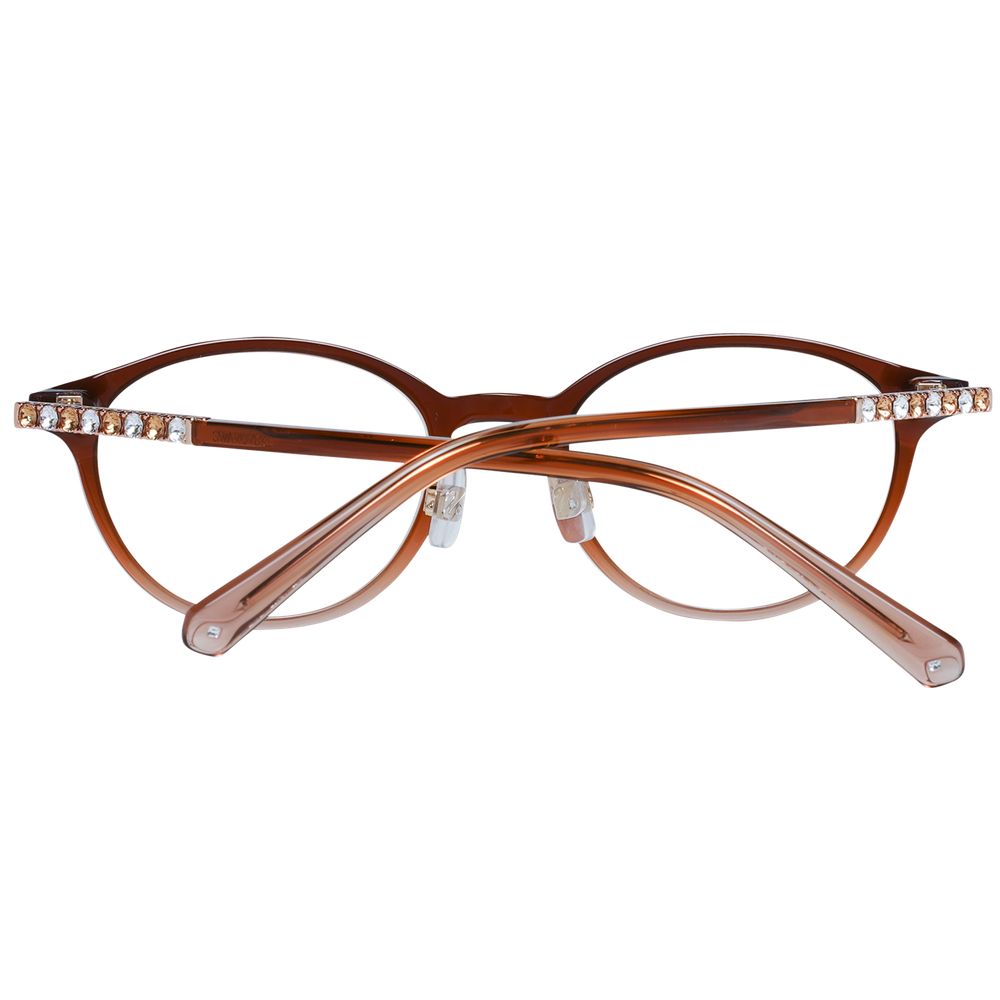 Swarovski Brown Plastic Glasses (Frames) - Image 3