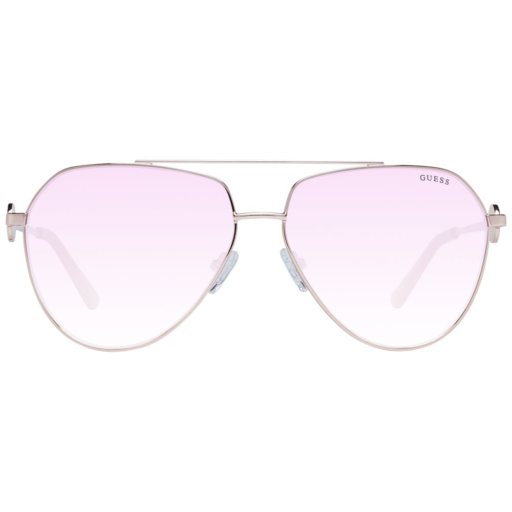 Guess Rose Gold Metal Sunglasses - Image 2