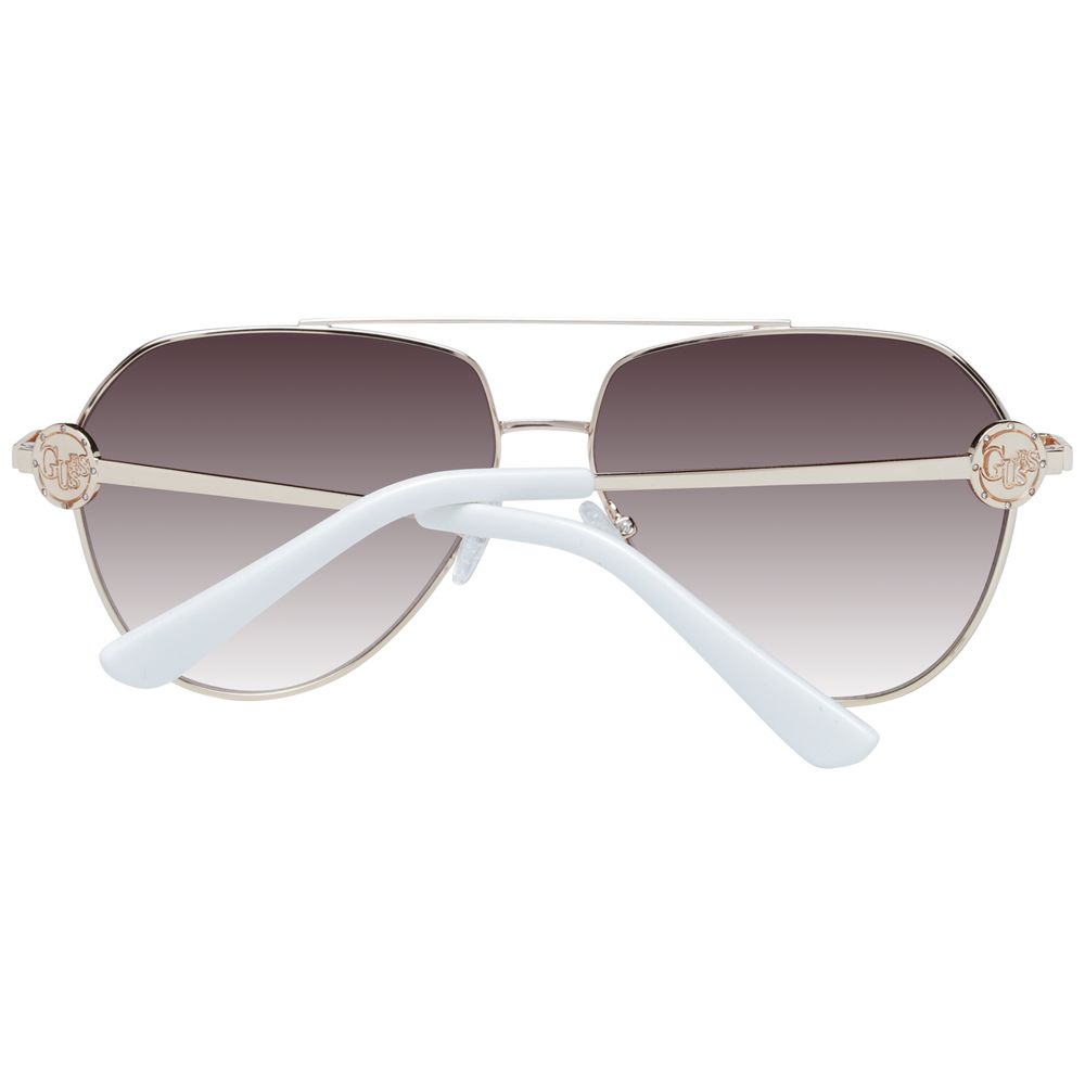 Guess Gold Metal Sunglasses - Image 3