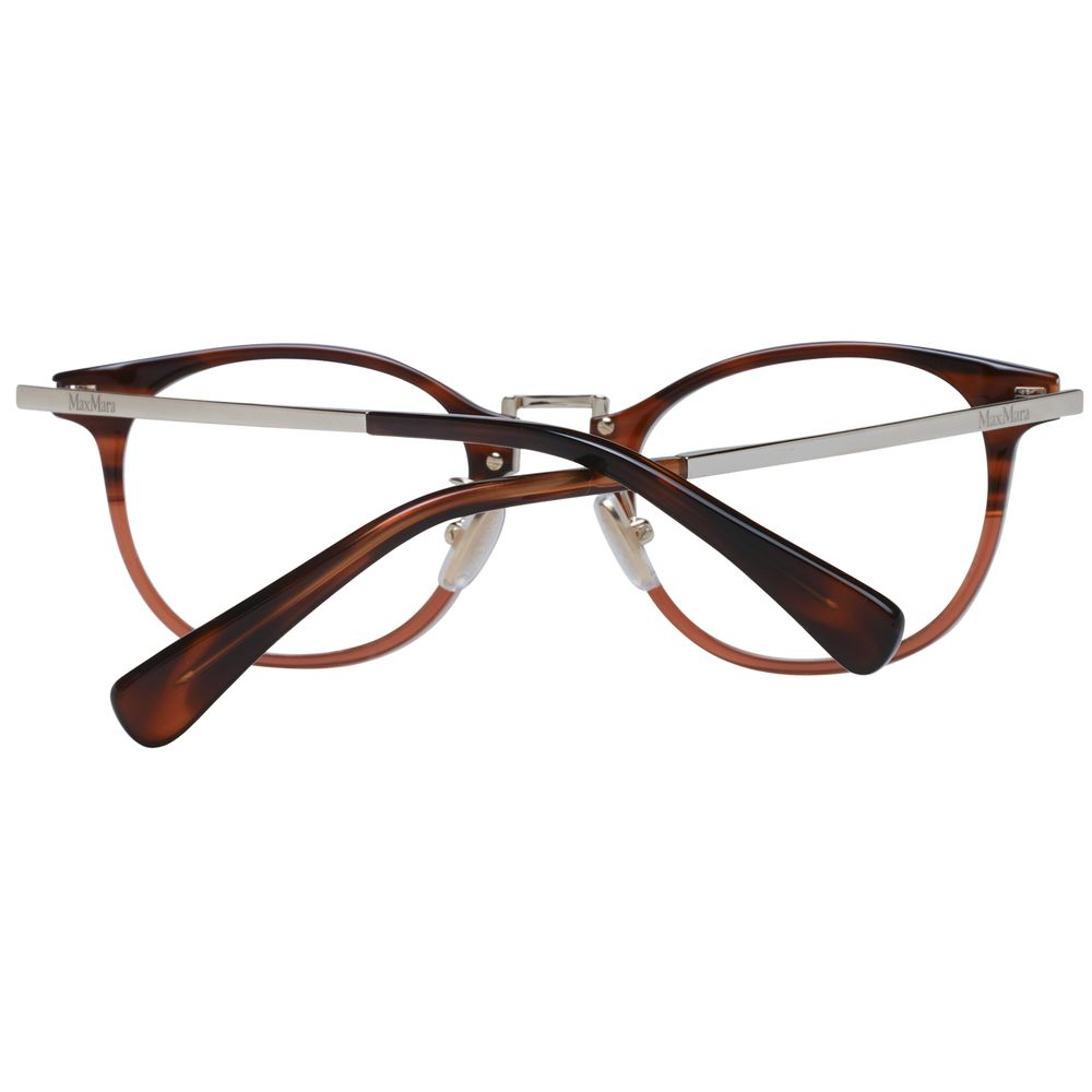 Max Mara Brown Plastic Glasses (Frames) - Image 3